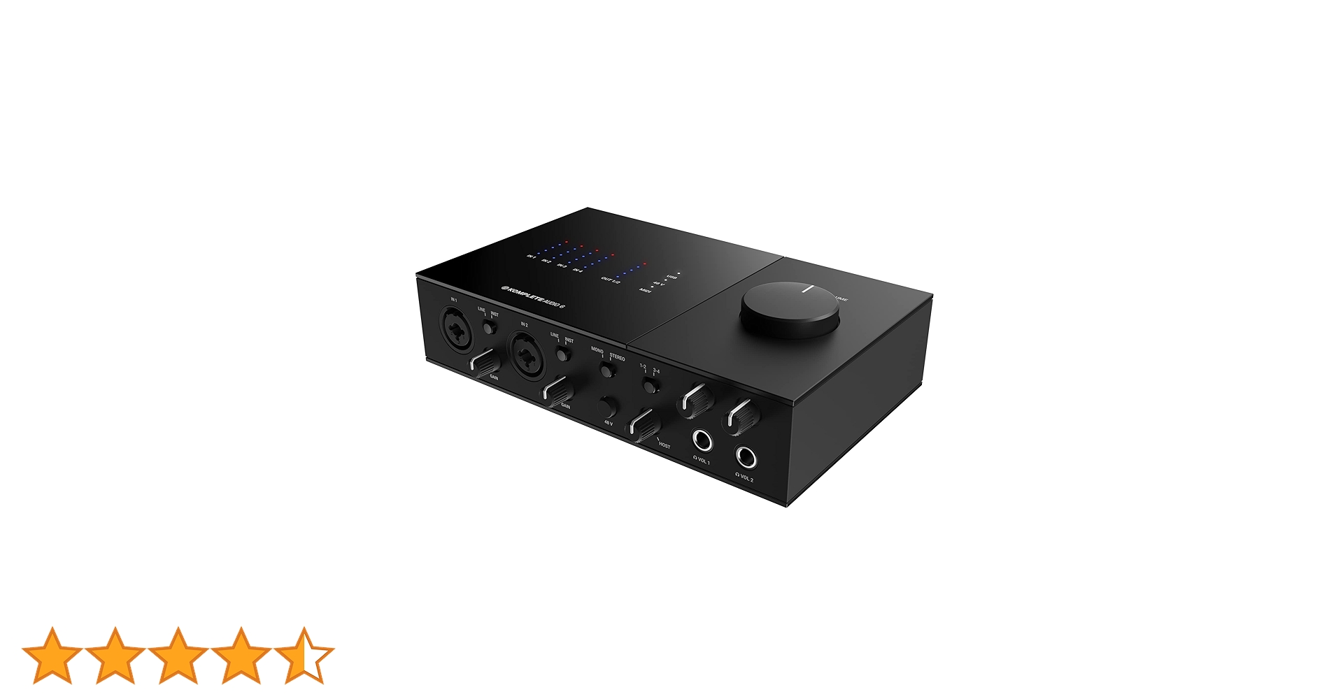 DTM・DAW NATIVE INSTRUMENTS KOMPLETE AUDIO 6 MK2 Native Instruments Komplete Audio 6 Mk2 - Perfect Circuit